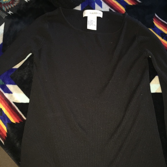 Sag Harbor sweater black - Picture 2 of 3